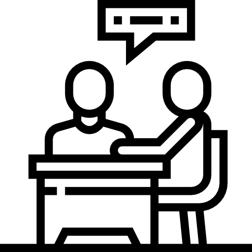 consultation flat icon