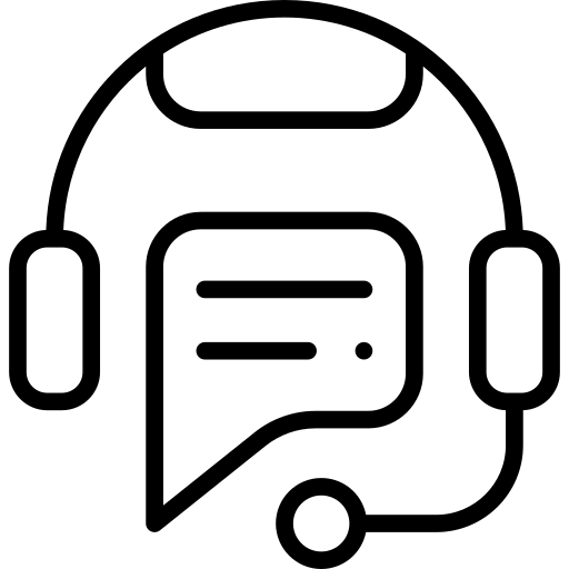 call center outline icon