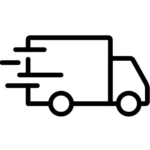 delivery truck flat icon